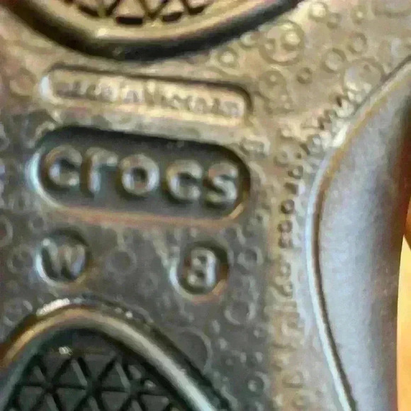 Crocs Women’s Slip Resistant Shoes Pivot Strap Mercy Work Clogs Black Size 8 - Picture 5 of 5